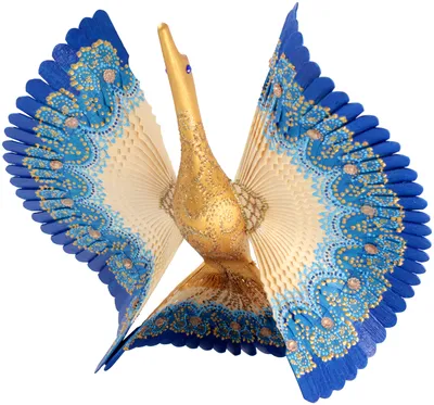Эксклюзивная синяя птица счастья и удачи... для самых оригинальных модниц  №567112 - купить в Украине на Crafta.ua