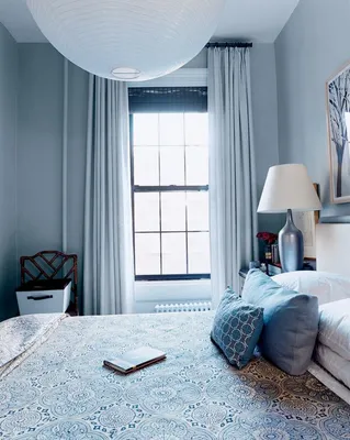 Голубая спальня: лучшие идеи оформления, советы, 110 фото интерьера | ivd.ru