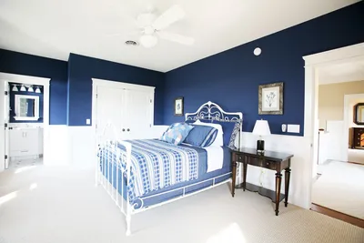 Синяя спальня | TOP-DESIGN | Дзен