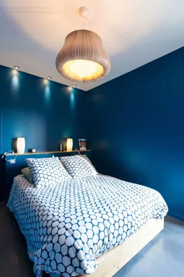 Дизайн интерьера спальни \"1701 - синяя спальня\" | Портал Люкс-Дизайн.RU