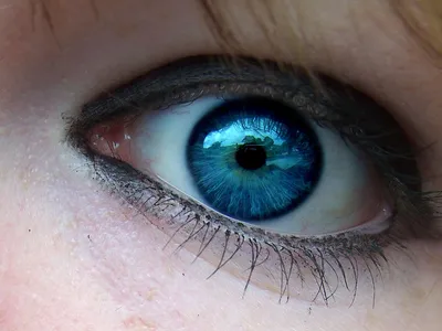Хрустальные голубые глаза» — создано в Шедевруме
