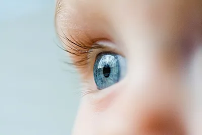 Голубые глаза 👀» — создано в Шедевруме