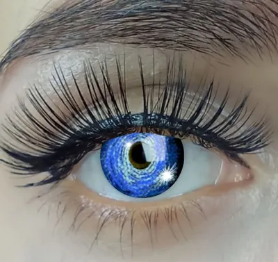 Цветные контактные линзы Valkyrie Colored lenses Синие, голубые линзы 12  месяцев, 0.00 / 14.2 / 8.5, Кошачий глаз оранжевые с черным, 2 шт. - купить  с доставкой по выгодным ценам в интернет-магазине OZON (841836066)