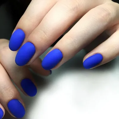 Lovely blue matte nail designs 2019 - fashionist now | Pink nail art  designs, Blue matte nails, Matte nails