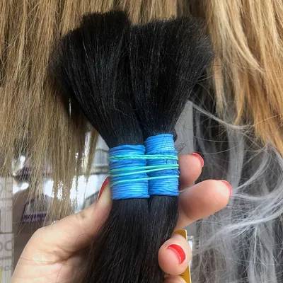 Цветные пряди для волос на заколке, волосы для наращивания, канекалон -  купить по низкой цене в интернет-магазине OZON (1149830330)