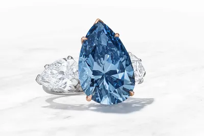 Уникальный голубой природный бриллиант на Met Gala | My Diamonds | Дзен