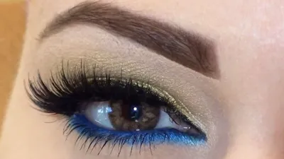 Pin by Jamie-Lee Mulligan on Females | Blue eye makeup, Hair makeup, Beauty