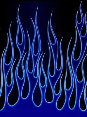 Синий Огонь Пламя На Белом Фоне Стоковые Фотографии | FreeImages