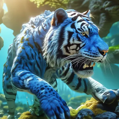 Синие тигры всё-таки могут существовать