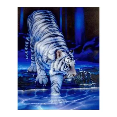 Купить Тигр, Синий, (89 см) по цене 4.00€ от производителя