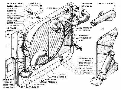 Доработка системы охлаждения — ГАЗ Газель, 2,4 л, 1998 года | тюнинг |  DRIVE2