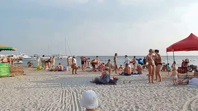 Скадовск Центральный пляж 2016 - YouTube