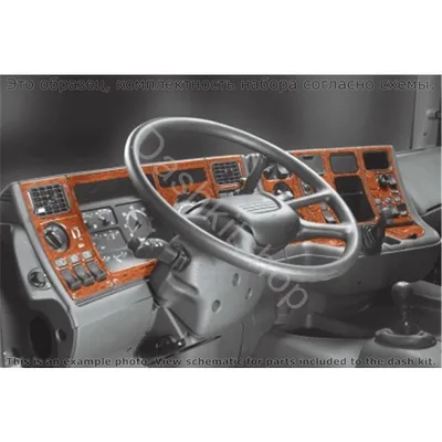 Панель приборов, салон Scania S730,…» — создано в Шедевруме
