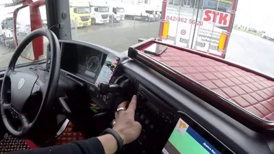 Обзор Scania R420 Topline, Комфорт, Уют, Тюнинг - YouTube