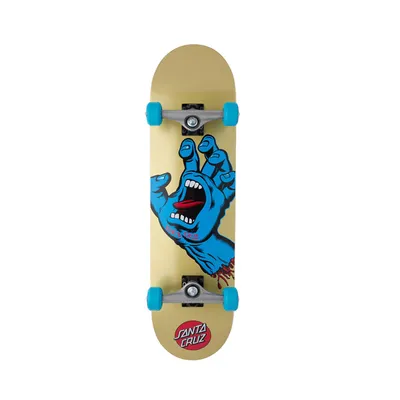 СКЕЙТ КРУИЗЕР SANTA CRUZ Screaming Hand Large 8.25in x 31.5in Skateboard  Complete