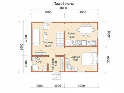 Проект одноэтажного дома OD157 из пеноблоков с террасой и гаражом на 2  машины