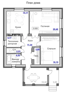 387A «Отдых» - проект коттеджа с мансардой, с большой террасой, дача, дом  для отдыха: цена | Купить готовый проект с фото и планировкой