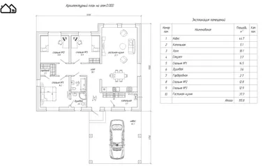Шикарный одноэтажный проект дома со всеми удобствами 11-14 три  спальни/One-story house project - YouTube
