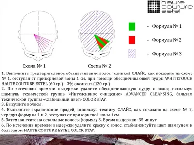 СПОСОБ ОКРАШИВАНИЯ ВОЛОС (ВАРИАНТЫ)