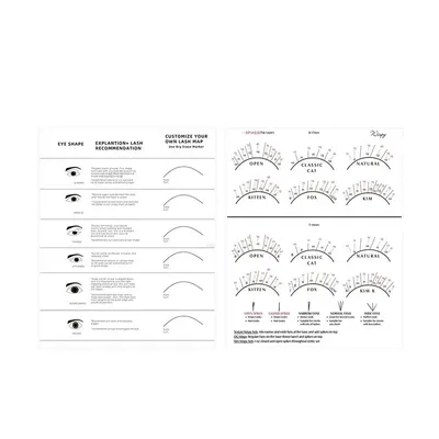 Наращивание ресниц уголков глаз, схема | Bello Lashes