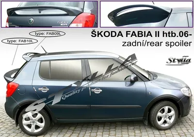 Пороги Skoda Fabia 3 (14-21) тюнинг обвес юбка элерон (ID#1664911290),  цена: 8960 ₴, купить на Prom.ua