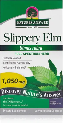 Slippery Elm 400 mg - ржавый вяз 100 вегетарианских капсул NOW 163071645  купить в интернет-магазине Wildberries