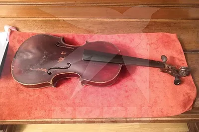Скрипка со смычком, миниатюра декоративная, 85*32*15 мм, 1 шт. – купить в  Казани | «С Нежностью»
