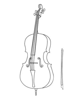 Как нарисовать скрипку карандашом | Рисунок для начинающих поэтапно в 2023  г | Рисунок, Рисование, Скрипка