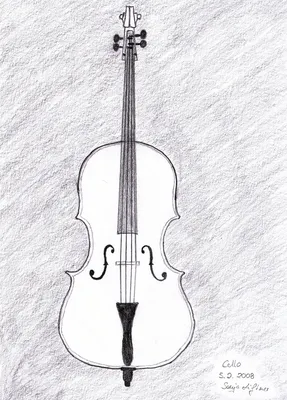 рисунок на скрипке png | PNGWing