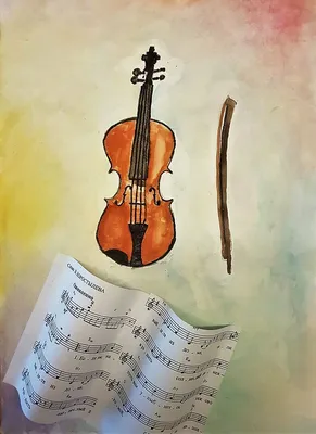 Скрипка | Пикабу