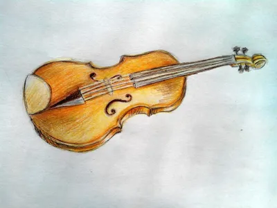 Скрипка раскраска - 67 фото
