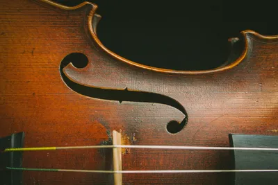 Брошь Скрипка Страдивари 1637.4 – фигурка-сувенир из янтаря и латуни,  купить оптом