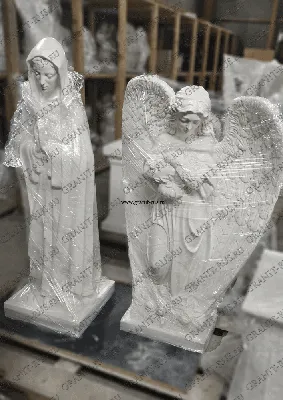 Скульптуры на заказ | Скульптура ангел из мрамора