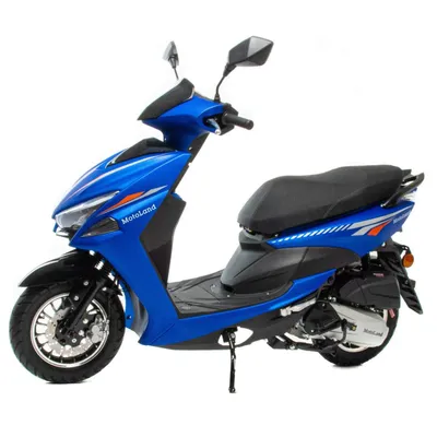 Скутер Motoland FC 150 (WY150-5B) синий купить в интернет-магазине Motoland