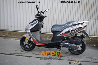 Скутер Motoland VR 150 (WY150) белый купить в интернет-магазине Motoland