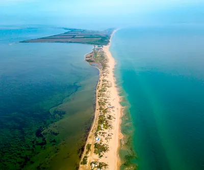 Граница черного и Азовского моря (7 фото) - 7 фото