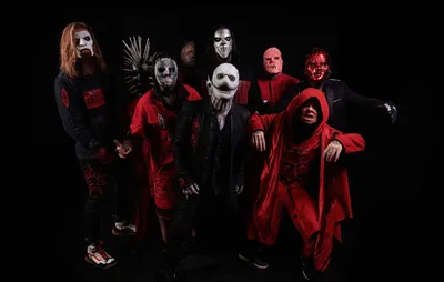 SlipKnot в масках и без них. | Пикабу