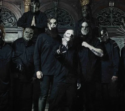 Download wallpaper Slipknot, Nu metal, Groove, Corey Taylor, Sid Wilson,  Chris Fehn, Craig Jones, Shawn Crahan, section music in resolution 1080x960