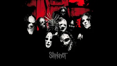 Джордисон в маске группы Slipknot - обои на рабочий стол