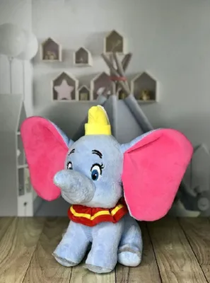Мягкая игрушка Дамбо в одеяле: купить игрушку из мультфильма Dumbo в  интернет магазине Toyszone.ru