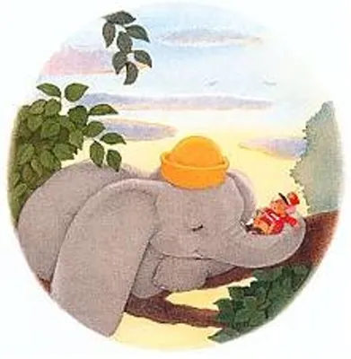 Слон Дамбо Дисней,слонёнок Dambo Disney: 1 000 грн. - Мягкие животные Сумы  на Olx