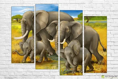 Фигурка животного Derri Animals Африканский слон для детей игрушка  коллекционная декоративная, 81115, 15.5 x 10 x 10 см - купить с доставкой  по выгодным ценам в интернет-магазине OZON (222858031)