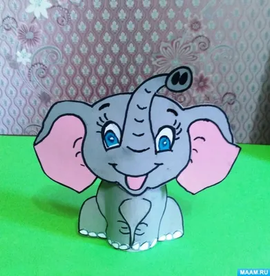 VIKFIL Фигурка животных слон - игрушка для детей