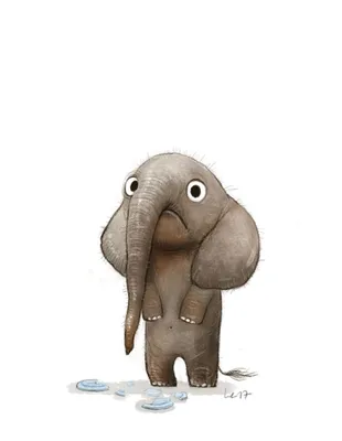 Слон, иллюстрация иллюстрация вектора. иллюстрации насчитывающей  художничества - 25967825