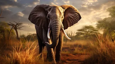 В Кении умер слон с самыми длинными в Африке бивнями