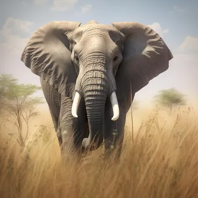 В Кении умер один из последних на планете слонов с большими бивнями - Афиша  Daily