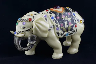 Фигура \"Слон с опущенным хоботом\" МИКС 5*15*11 см (668340) - Купить по цене  от 357.00 руб. | Интернет магазин SIMA-LAND.RU