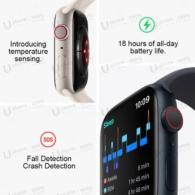 Смарт-часы Apple Watch Series 8, 41 мм/45 мм | AliExpress