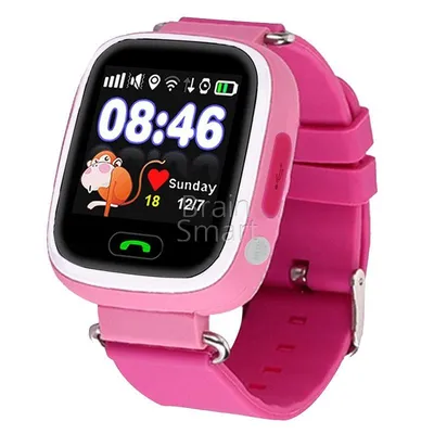 Смарт-часы детские Q80 розовый купить - цена в интернет-магазине Brain Smart  Симферополь, Крым