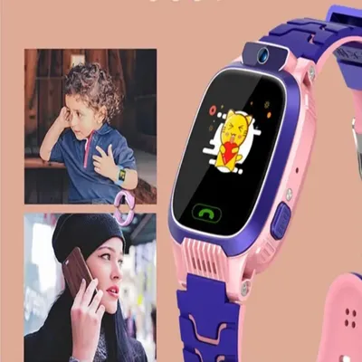 Купить Смарт часы детские Smart Watch Q12 умные часы для детей розовые  только 499 ₴